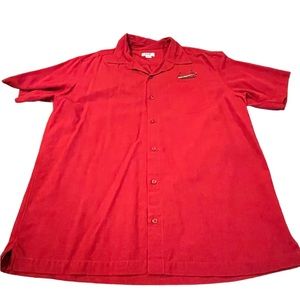 🌸 Cutter & Buck St. Louis‎ Cardinals short sleeve button down shirt  size L…